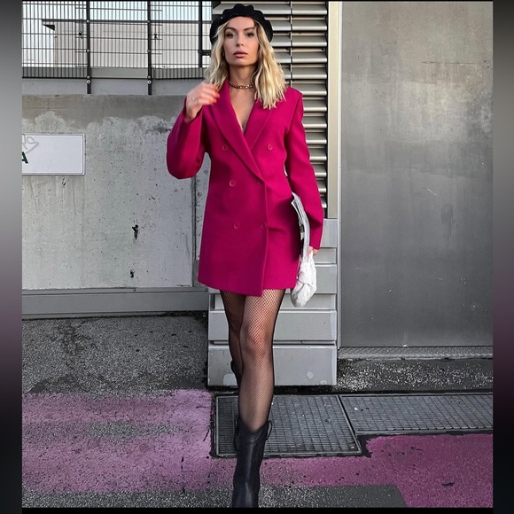 zara blazer dress ZARA BLAZER DRESS